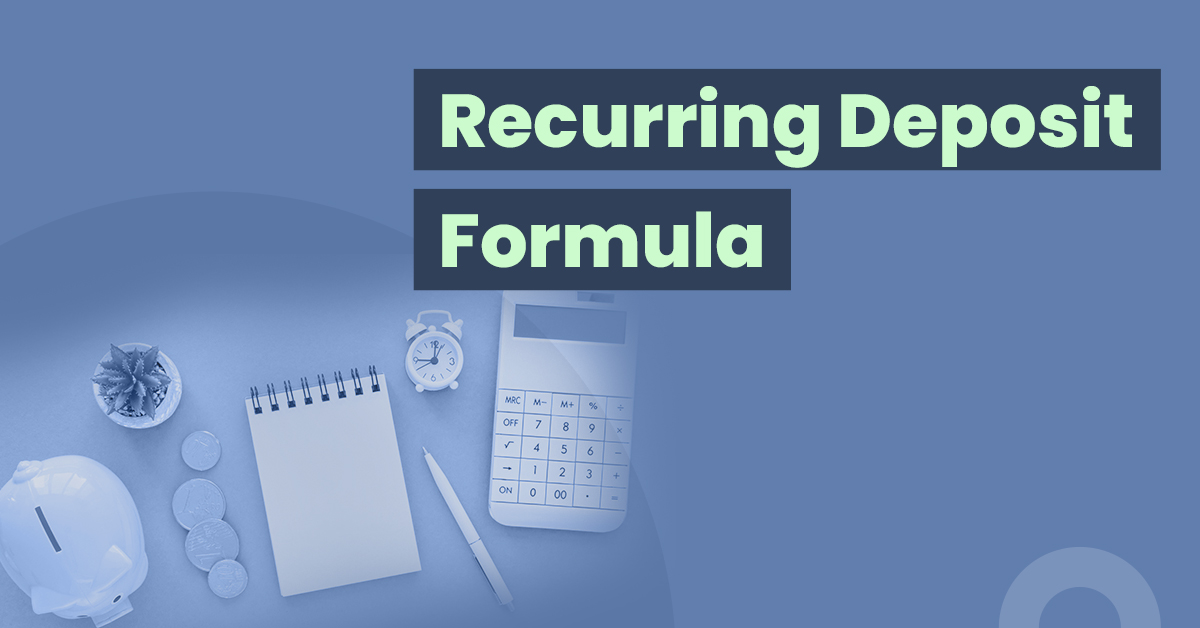 recurring deposit formula