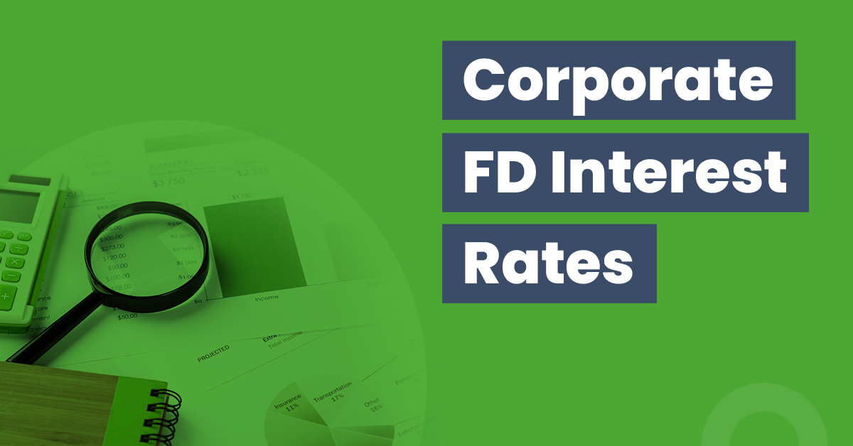 corporate fd interest rates