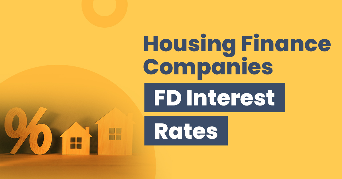 housing finance companies fd interest rates