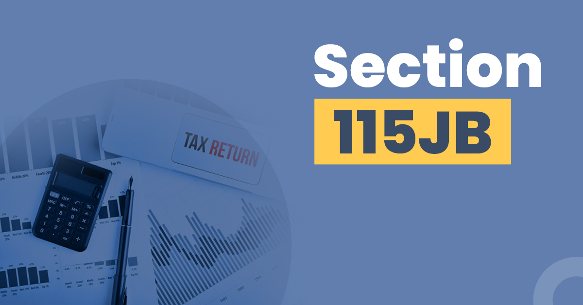 Section 115JB 202324 Guide on Section 115JB of the Tax Act